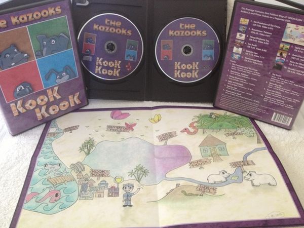 KOOK KOOK DVD/CD AND PLAYMAP