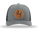 ZT Leather Patch Hat (PRE-ORDER) - Black