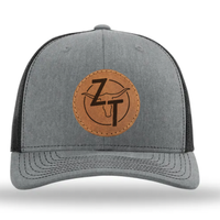 ZT Leather Patch Hat (PRE-ORDER) - Black