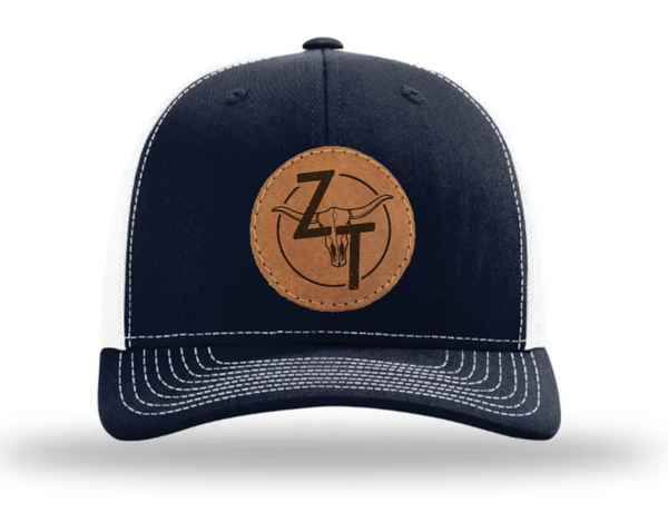 ZT Leather Patch Hat (PRE-ORDER) - Blue