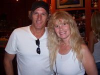 With Michael Bolton before a performance at the Parasol Fund Raiser in Reno, Nevada
