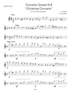 Corelli - Concerto grosso in G minor, Op. 6, No. 8 "Xmas Concerto" arranged by Covert Ensemble