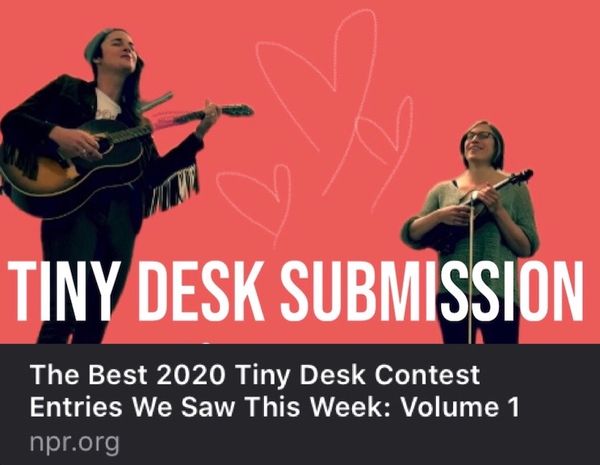 February 2020, NPR feature of Sam Rae Tiny Desk Contest entry