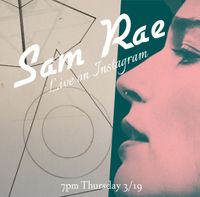 Sam Rae live on Instagram