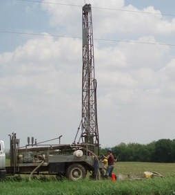 Well its a well - drilling a test hole