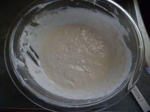 Adventures with sourdough - counter mother activity for sourdough bread
