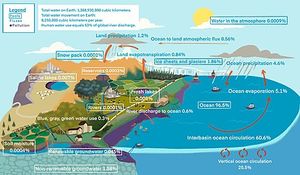 Hydrologic cycle as per Wikepedia 