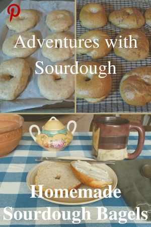 Adventures with sourdough - Pinterest link