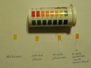 Canning tomatoes - determining pH levels of tomatoes