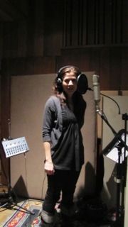 Laura at Prairie Sun Recording

