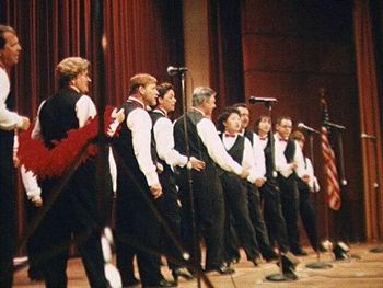 It's not a Chorus Line, be we moved together as one for Basin Street Blues.
