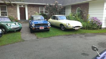 TR6 and E Type
