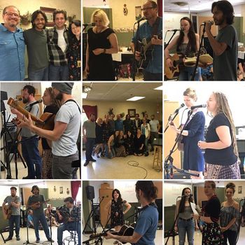 songwriters visit Golden Living Center - photos by Cathy Grier
