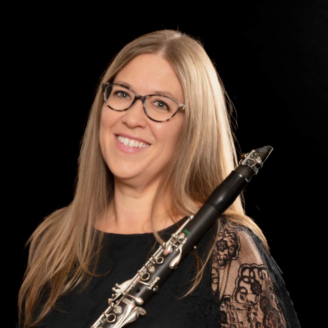 Kristin Fray, featured soloist, Mozart's Clarinet Concerto in A Major
