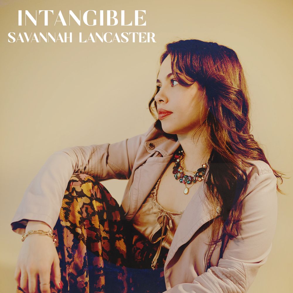 intangble ep album cover by musician singer songwriter savannah lancaster