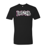 Black Shirt w/ White and Pink Demon Logo