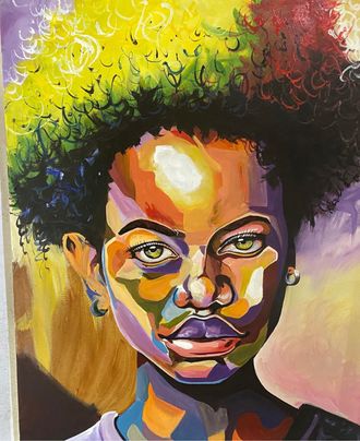 paint, visual art, art, africa