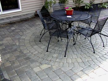 Custom Paver Patio, Walkway and steps- Center Valley
