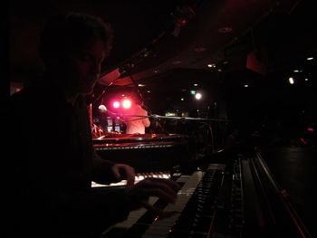 Performing at The Lionel Hampton Jazz Club in Paris, France
