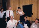 Hangin' backstage at the kansas City Jazz Fest, 1998. Johnny Reno and the Lounge Kings
