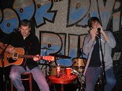 Alan Pollard and I at Poor David's Pub in Dallas, 2007
