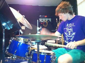 Future master drummer Andrew Adams
