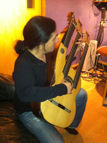 Esteban in studio
