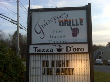 Been playing Guiseppes Grille in Northboro MA for many years. One of my faves.
