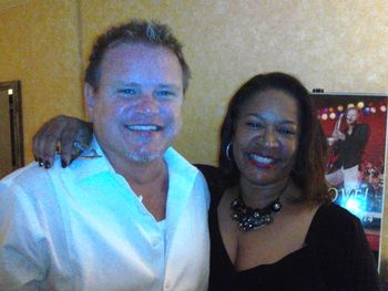 Tracey Whitney with Euge Groove - 103.7 The Oasis Concert 8/31/14
