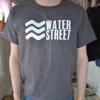 Water Street Dk Grey T