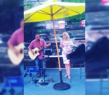 Singing with Rob at The Jefferson House Lake Hopatcong
