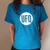 UFQ Logo Shirt, Antique Sapphire Blue