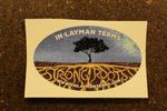 Strong Roots - Oval Bumper Sticker