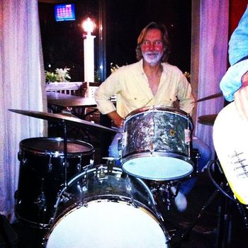 Ed Wanamaker, drums, All American Grill, Dennis MA 12-22-11 Photo by Andy Diggs

