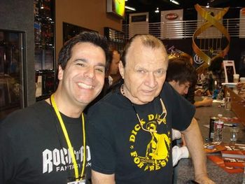 Gene O. with the King of Surf Guitar, Mr. Dick Dale
