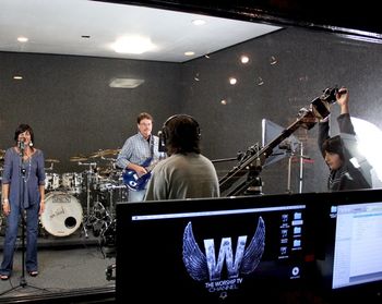 Recording at The Worship TV Channel
