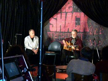 Jim Jarvis and Rob Thompson at June Shack Night 2014
