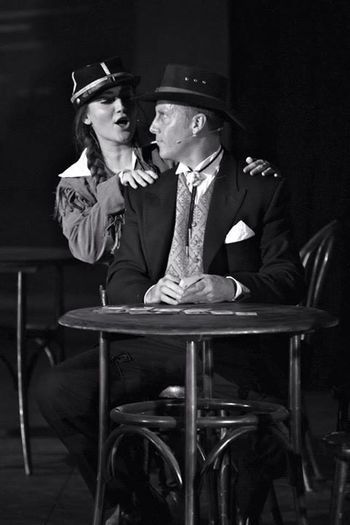 Calamity Jane (Wild Bill Hickock) with Nicola Henderson. West Wickham Operatic Society (David Bradshaw Photography)
