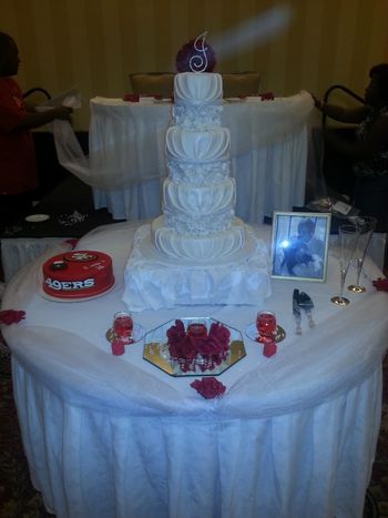 Wedding and Groom Cake from Crowne Plaza Wedding
