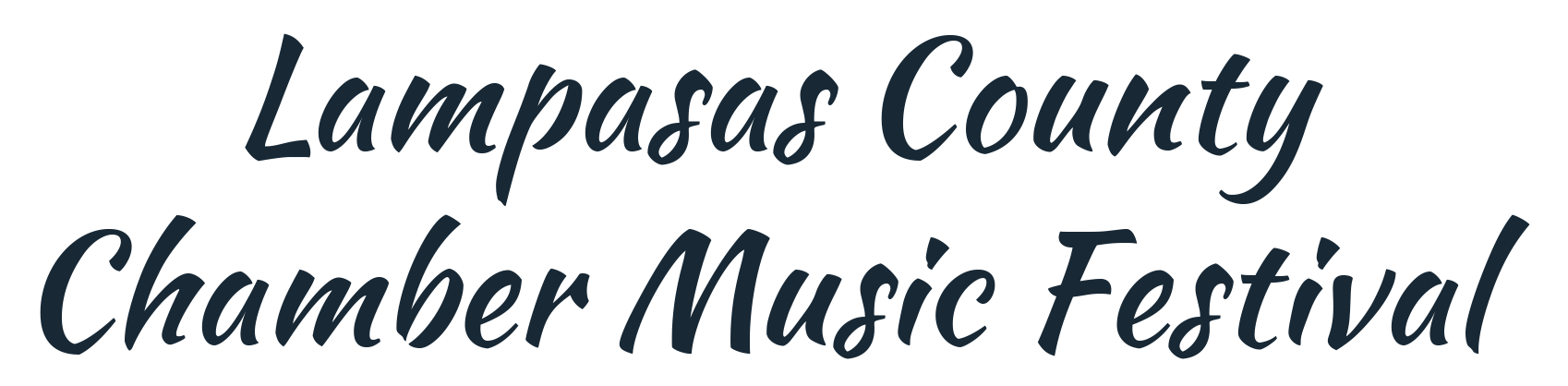 Lampasas County Chamber Music Festival top of homepage