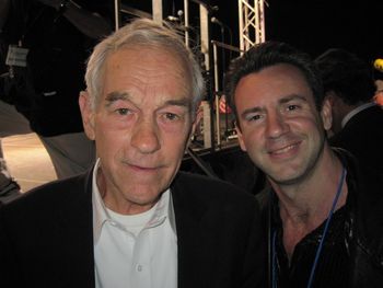 Congressman Ron Paul and Tommy in Washington, DC
