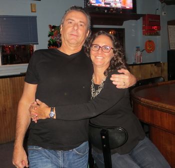 WONDERFUL FRIENDS AND FANS OF NIGHT TRAIN AT DUDLEY'S, NEW ROCHELLE, NY - 11/2/13.
