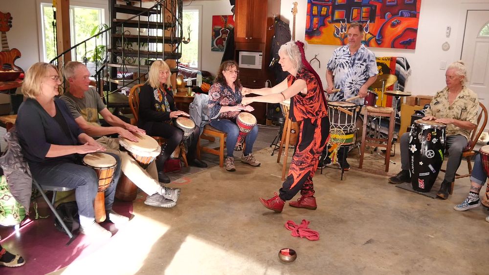 Mindful Group Drumming Workshops with MJ Vermette of Sacred Fire Music