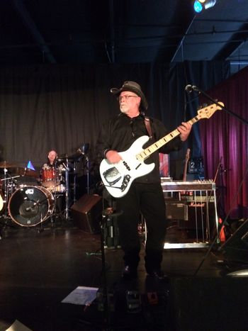 Mike Cabe - bass guitar and David Sisson - drums at CMA Music Festival 2014
