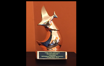 Dove Award for Instrumental Album of the Year 2014 for Tracey's Christmas album, "...to kids from 1 to 92"
