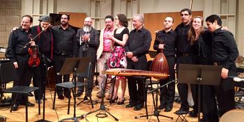 With the National Arab Orchestra Takht Ensemble and the UTrio
