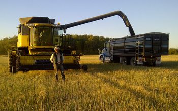 There's nothin' like harvest season on the prairies!
