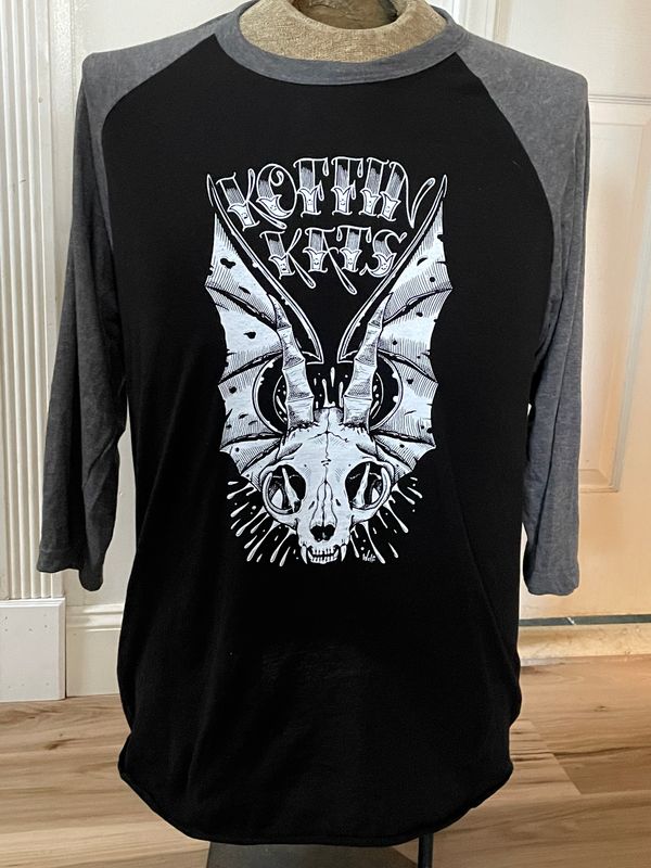 Koffin Kat 3/4 sleeve baseball/Raglan Shirt