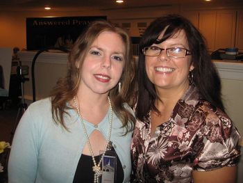 With my friend, Tammy, at the 2012 MSQC
