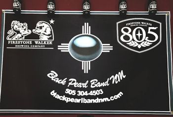 Black Pearl Band Beer promoting

